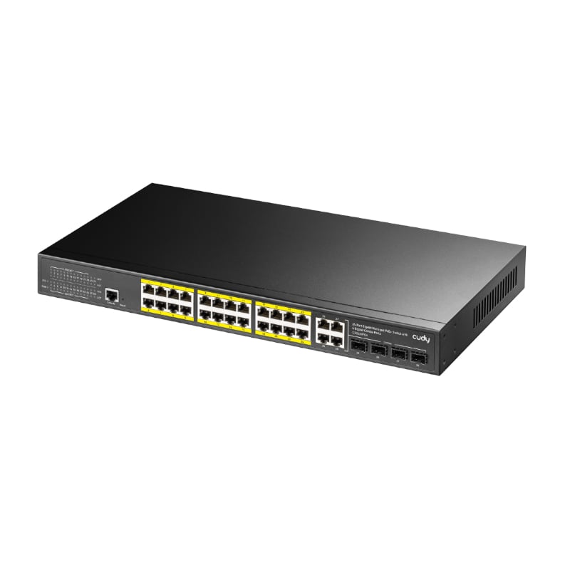 cudy 24 Port Layer 2 Managed Gigabit PoE Switch