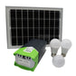 GIZZU 10W SOLAR PANEL LIGHTING KIT