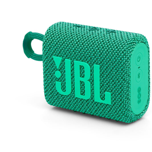 JBL GO 3 Eco-Friendly Portable Bluetooth Speaker - Green