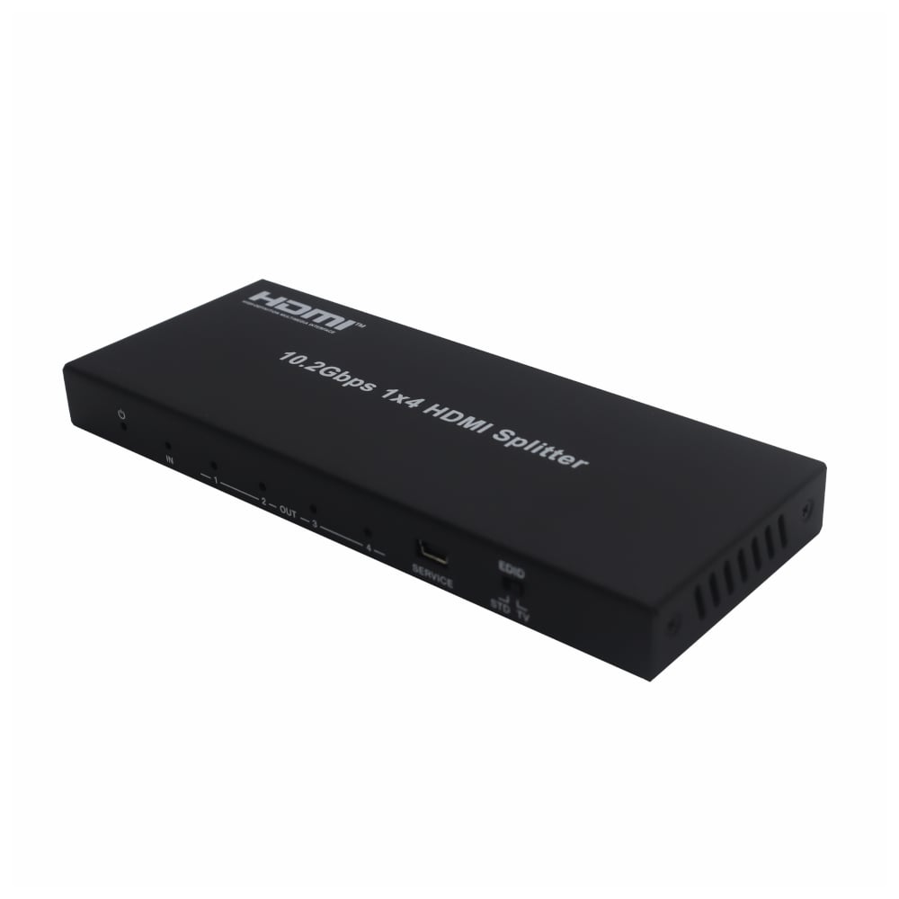 HDCVT 1×4 HDMI 1.4 Splitter 4K with EDID Management