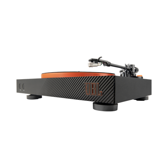 JBL Spinner BT Bluetooth Turntable - Black and Orange