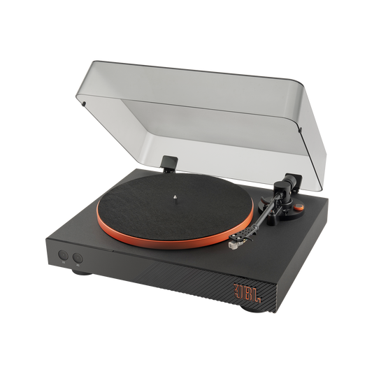 JBL Spinner BT Bluetooth Turntable - Black and Orange