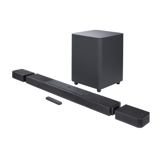 JBL BAR 1300X 11.1.4 Channel Soundbar with Detachable Surround Speakers - Black