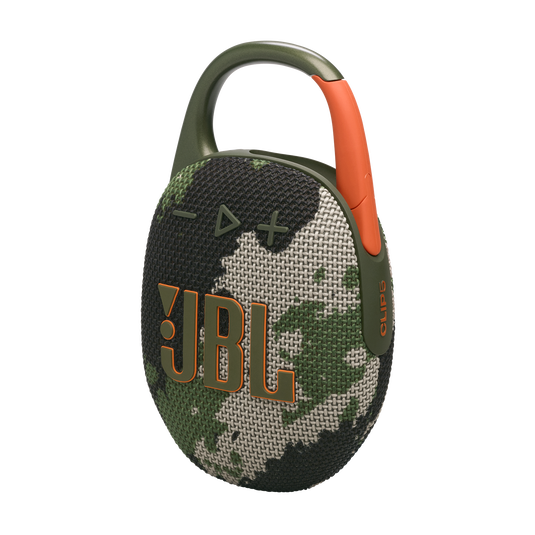 JBL Clip 5 Ultra-Portable and Waterproof Bluetooth Speaker - Squad