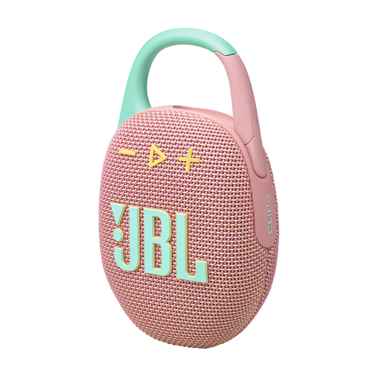 JBL Clip 5 Ultra-Portable and Waterproof Bluetooth Speaker - Pink