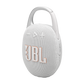 JBL Clip 5 Ultra-Portable and Waterproof Bluetooth Speaker - White