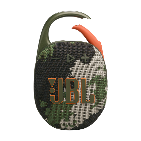 JBL Clip 5 Ultra-Portable and Waterproof Bluetooth Speaker - Squad
