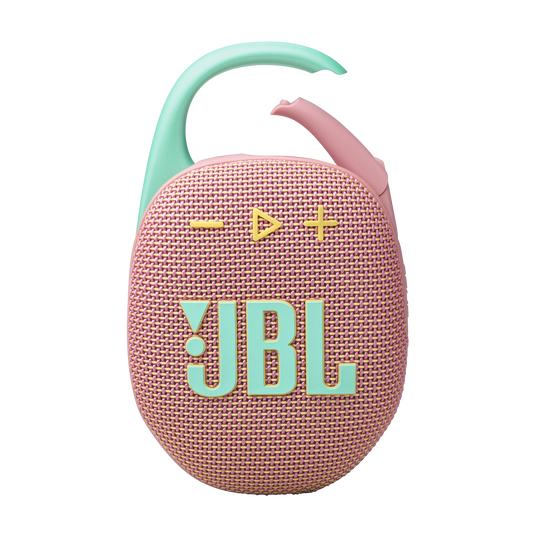JBL Clip 5 Ultra-Portable and Waterproof Bluetooth Speaker - Pink