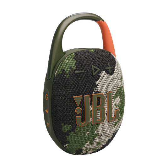 JBL Clip 5 Ultra-Portable and Waterproof Bluetooth Speaker - Squad