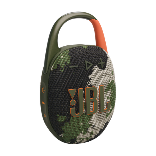 JBL Clip 5 Ultra-Portable and Waterproof Bluetooth Speaker - Squad