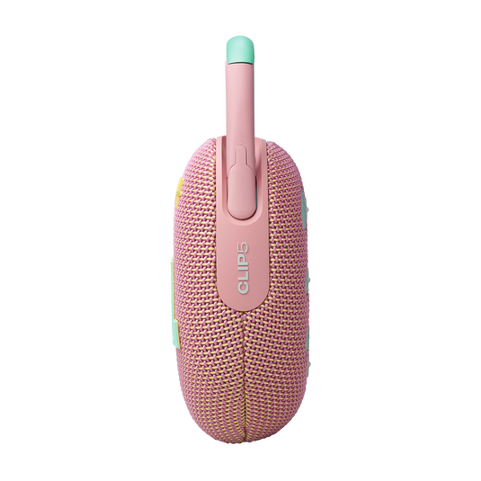 JBL Clip 5 Ultra-Portable and Waterproof Bluetooth Speaker - Pink