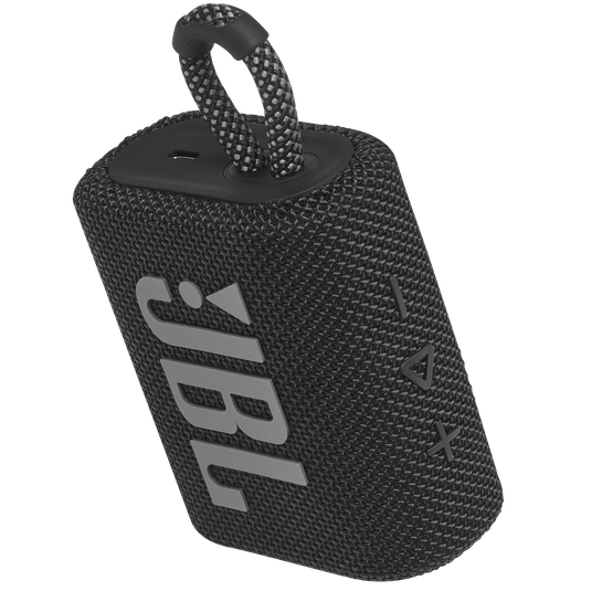 JBL GO 3 Portable Waterproof Bluetooth Speaker - Black