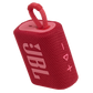 JBL GO 3 Portable Waterproof Bluetooth Speaker - Red