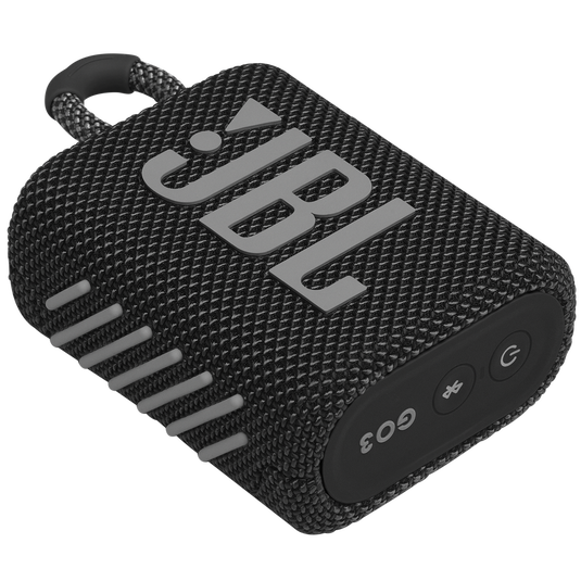 JBL GO 3 Portable Waterproof Bluetooth Speaker - Black