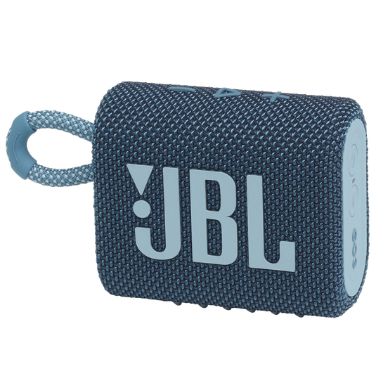 JBL GO 3 Portable Waterproof Bluetooth Speaker - Blue