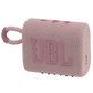 JBL GO 3 Portable Waterproof Bluetooth Speaker - Pink