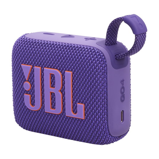 JBL GO 4 Ultra-Portable Bluetooth Speaker - Purple