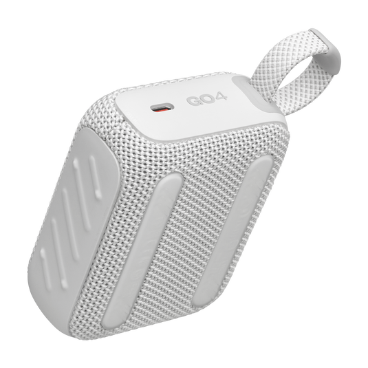 JBL GO 4 Ultra-Portable Bluetooth Speaker - White