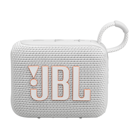 JBL GO 4 Ultra-Portable Bluetooth Speaker - White