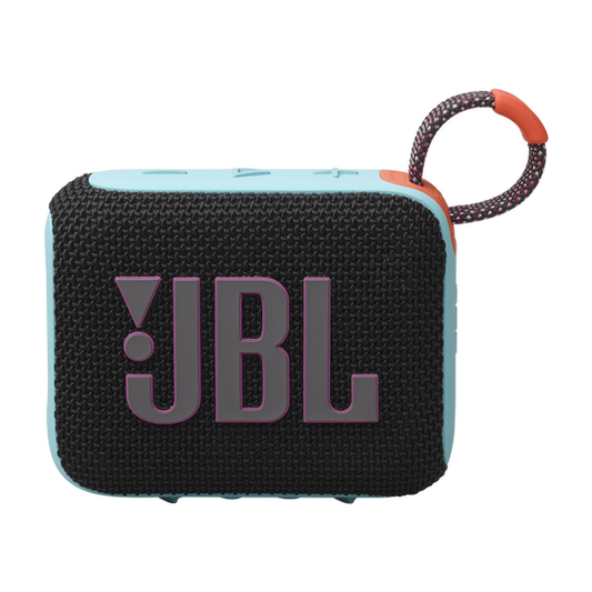 JBL GO 4 Ultra-Portable Bluetooth Speaker - Black and Orange