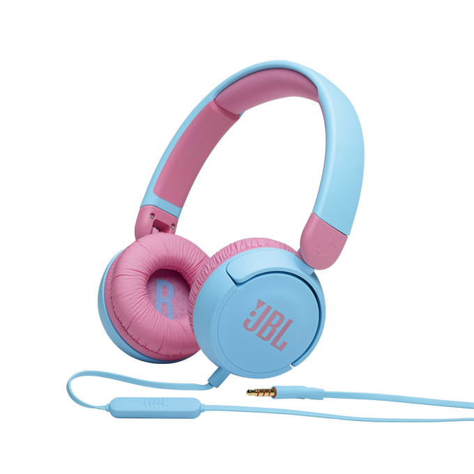 JBL JR310 Kids On-Ear Headphones - Blue