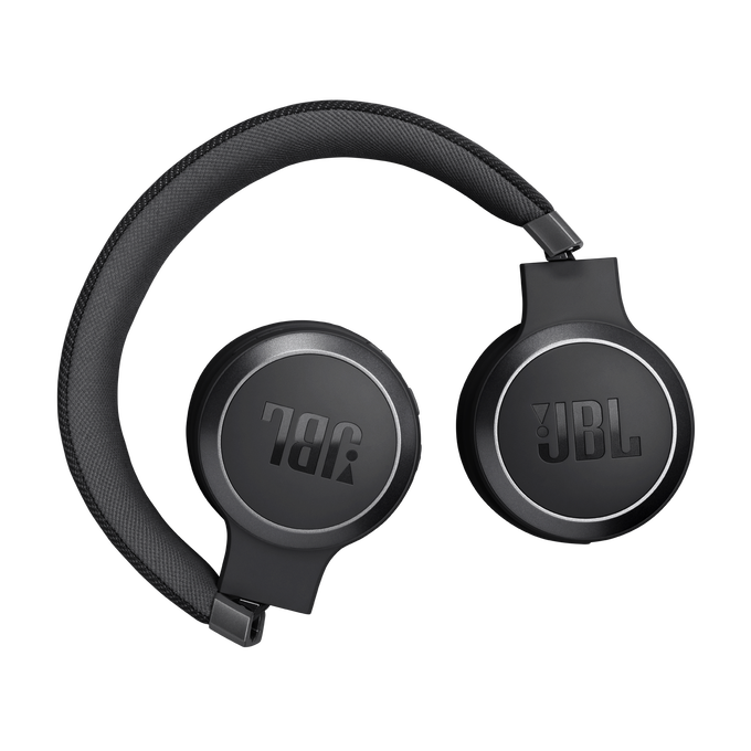 JBL Live 670NC Wireless On-Ear Headphones with True Adaptive Noise Cancelling - Black