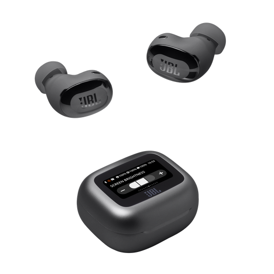 JBL Live Buds 3 True Wireless Noise-Cancelling Bud-Type Earbud with Smart Charging Case - Black