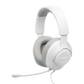 JBL Quantum 100M2 Wired Over-Ear Gaming Headset with Omnidirectional Detachable Mic - White