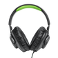 JBL Quantum 100X Console Wired Over-Ear Gaming Headset with Detachable Mic - Black/Green