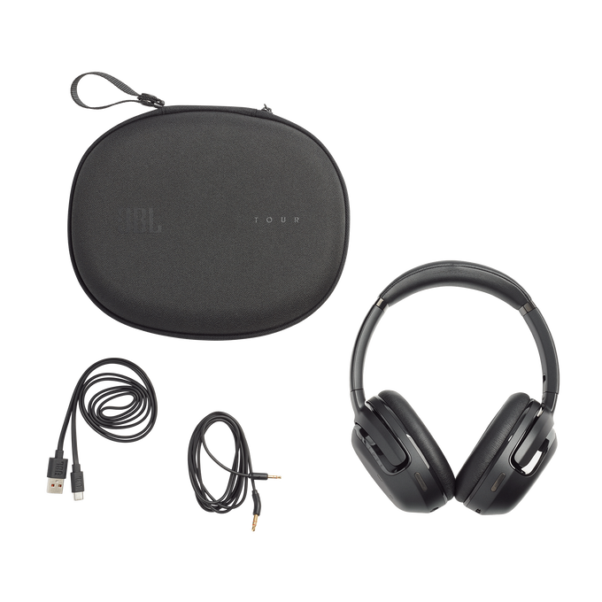 JBL Tour One M2 Wireless Over-Ear Noise Cancelling Headphones - Black