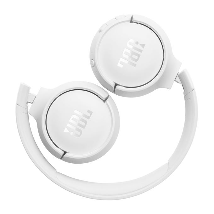JBL TUNE 520BT Wireless On-Ear Headphones - White