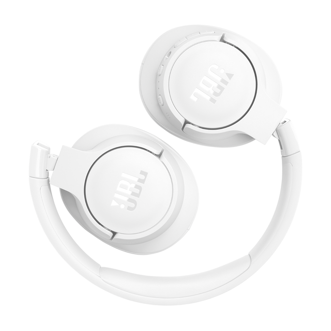 JBL TUNE 770NC Adaptive Noise Cancelling Wireless Over-Ear Headphones - White