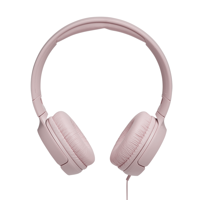 JBL TUNE 500 Wired On-Ear Headphones - Pink