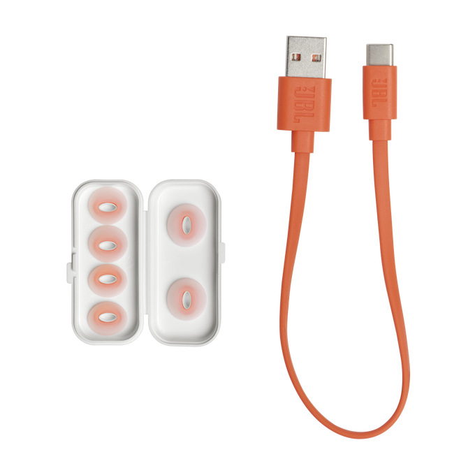 JBL Tune Flex Ghost Edition True Wireless Noise Cancelling Earbuds - Ghost White