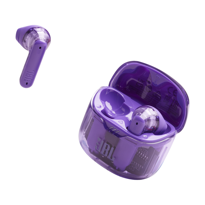 JBL Tune Flex Ghost Edition True Wireless Noise Cancelling Earbuds - Ghost Purple