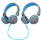 JLab Audio JBuddies Studio Wireless & Wired On-Ear Kids Headphones - Blue/Grey