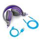 JLab Audio JBuddies Studio Wireless & Wired On-Ear Kids Headphones - Purple/Grey