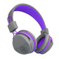 JLab Audio JBuddies Studio Wireless & Wired On-Ear Kids Headphones - Purple/Grey