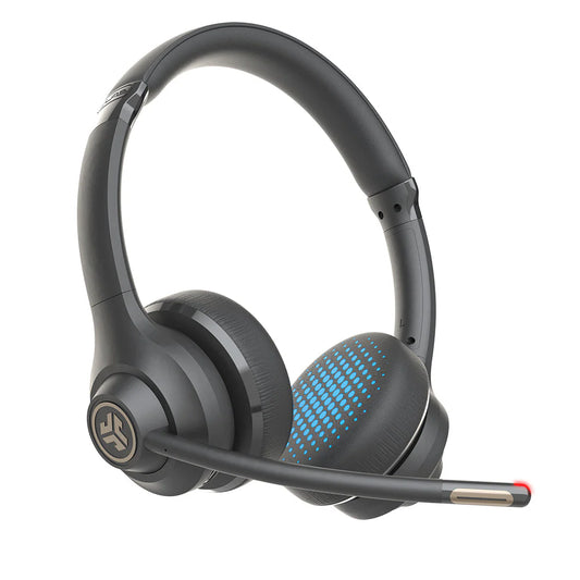 JLAB Go Work Wireless & Wired On-Ear Headset (2nd Gen) - Black