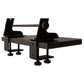 Power Works JS-LPT100 Single Tier Laptop/DJ Stand - Each - Black