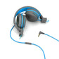 JLab JBuddies Studio On-Ear Kids Wired Headphones - Blue/Grey