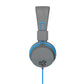 JLab JBuddies Studio On-Ear Kids Wired Headphones - Blue/Grey