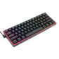 Redragon K616 FIZZ Pro 61-Key RGB Mechanical Gaming Keyboard – Black (60%, RGB, Wireless/Wired, Hot-Swappable)