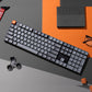 Keychron K5 Max QMK/VIA Full-sized Wireless Custom Mechanical Keyboard | BROWN Switches