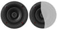 Klipsch Custom CS-18C Custom In-Ceiling Speaker - Pair - Black with White Grille