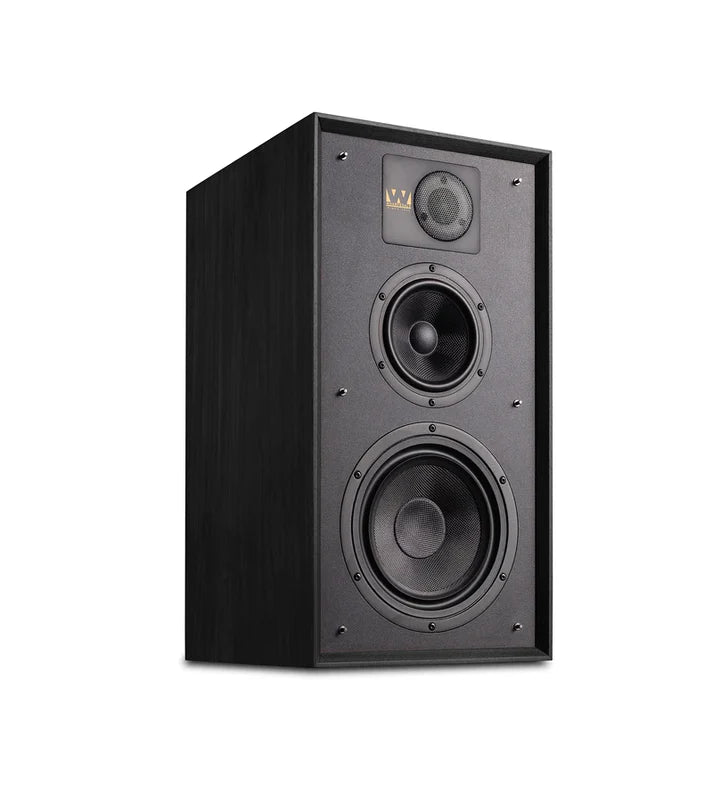 Audiolab 7000A Integrated Amplifier (Black) + Wharfedale Linton 3-way standmount speaker with stands - pair (Black)