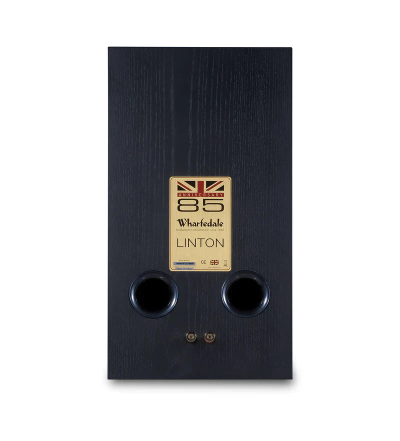 Audiolab 7000CDT CD Transport (Black) + Audiolab 7000A Integrated Amplifier (Black) + Wharfedale Linton 3-way standmount speaker with stands - Pair (Black)