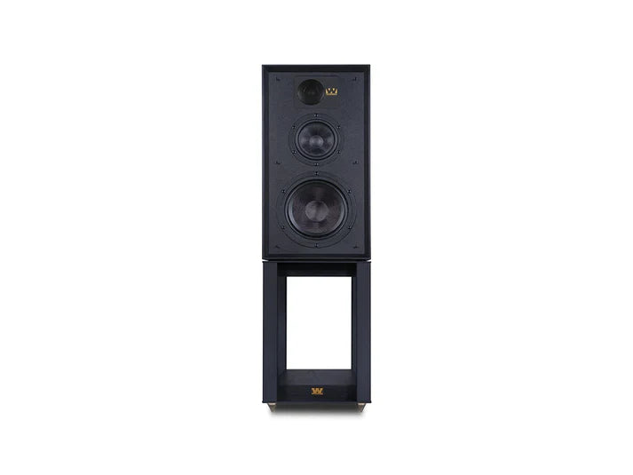 Audiolab 7000A Integrated Amplifier (Black) + Wharfedale Linton 3-way standmount speaker with stands - pair (Black)