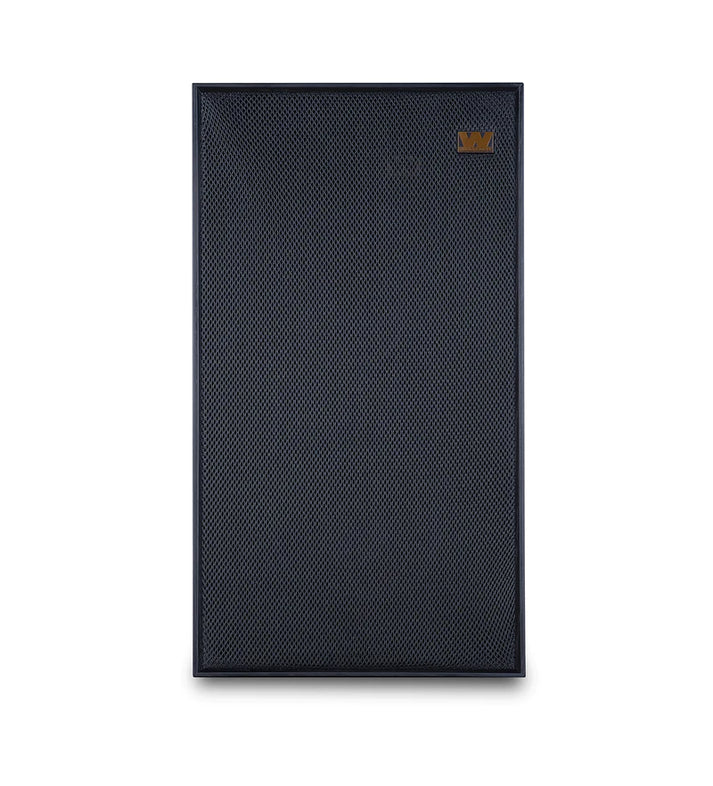 Wharfedale Linton 3-way standmount speaker with stands (Black) + Audiolab 9000A Integrated Amplifier (Black)