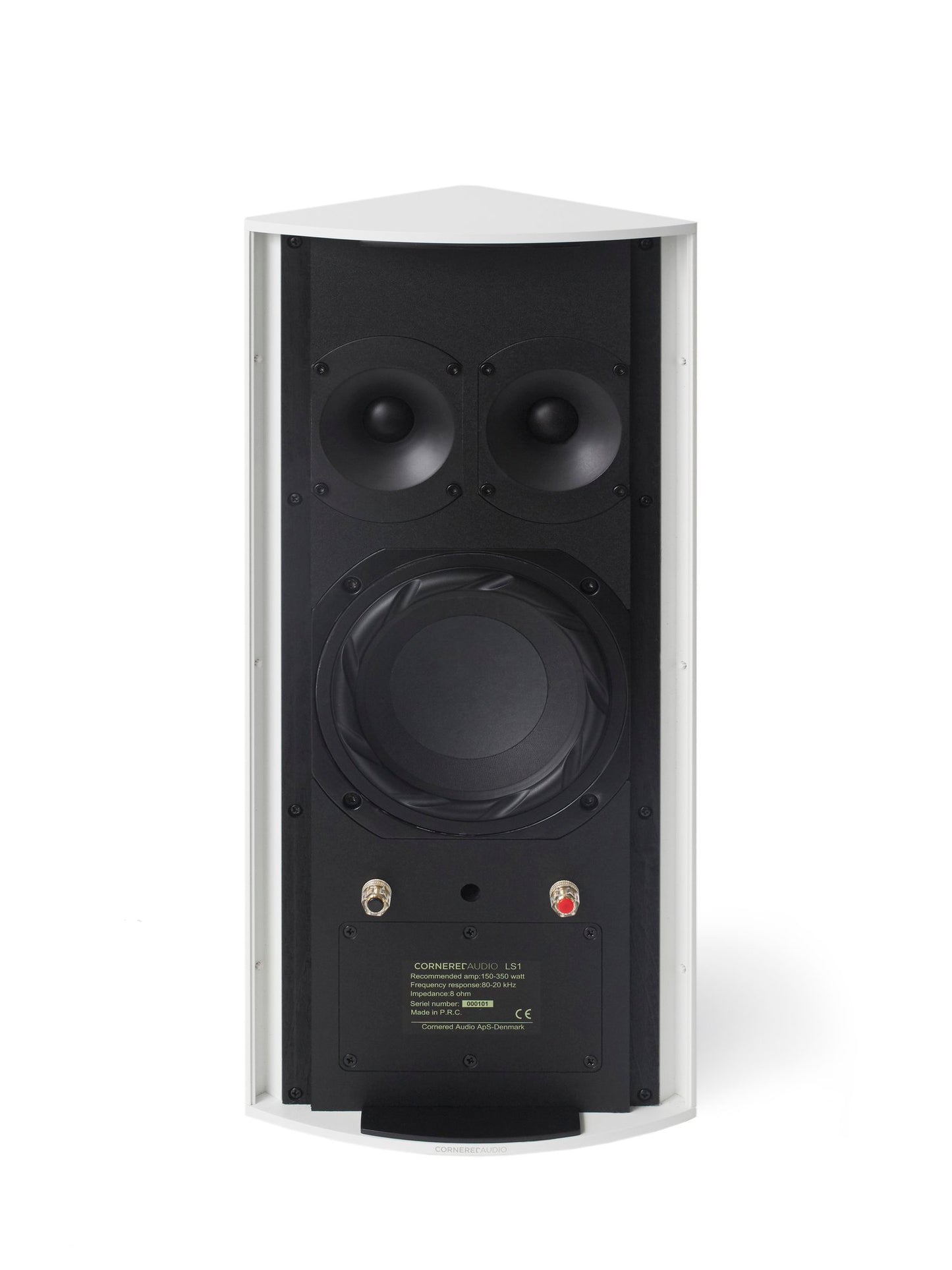 Cornered Audio LS1 Woofer 6 Multi-purpose Speaker - Pair - White